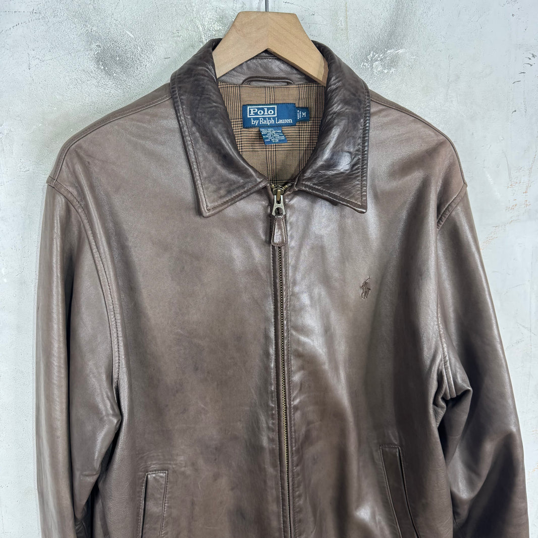 Ralph Lauren Leather Brown Jacket