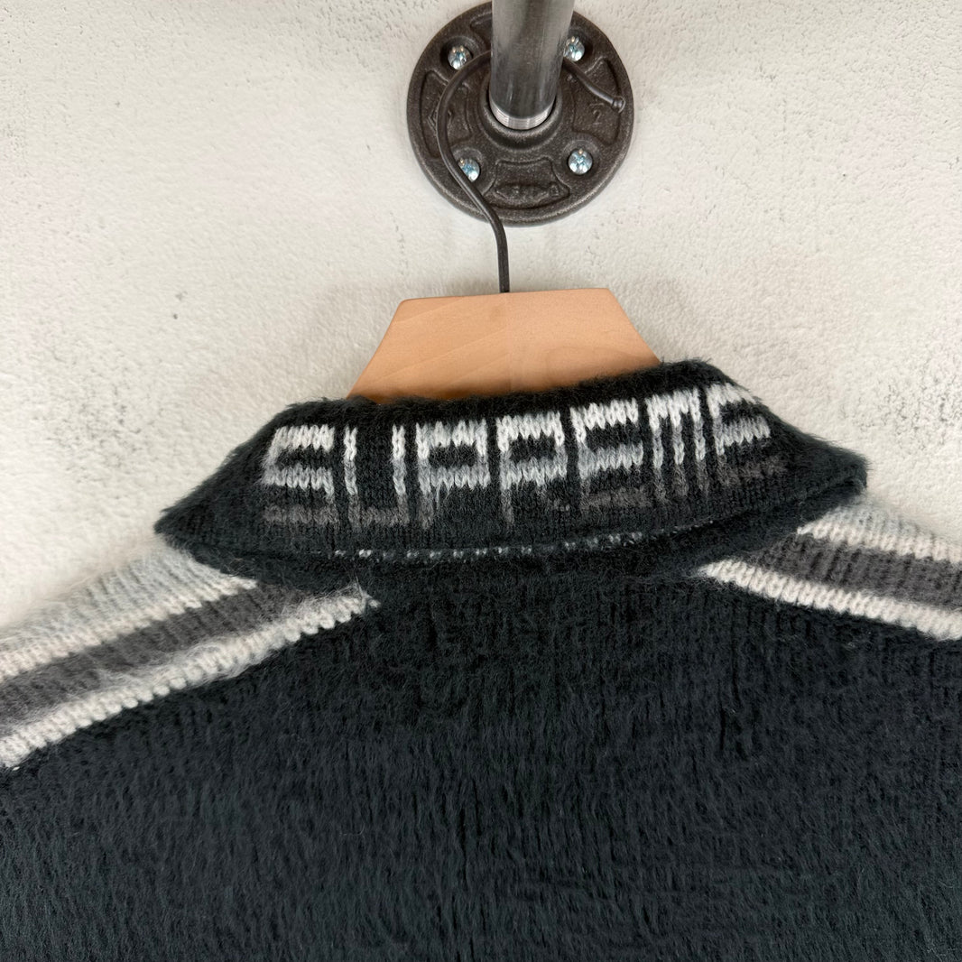 Supreme Acrylic Full-Zip Sweater