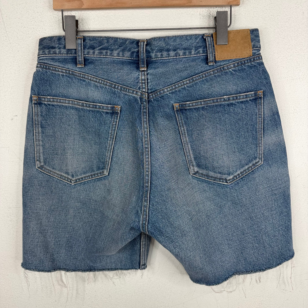 Celine Cut-Off Jean Shorts