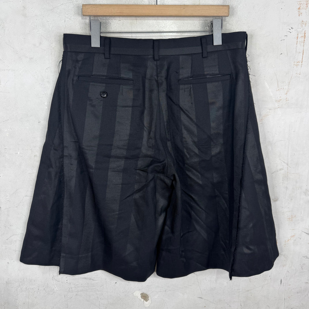 CDG HP Rebuilt Striped Shorts