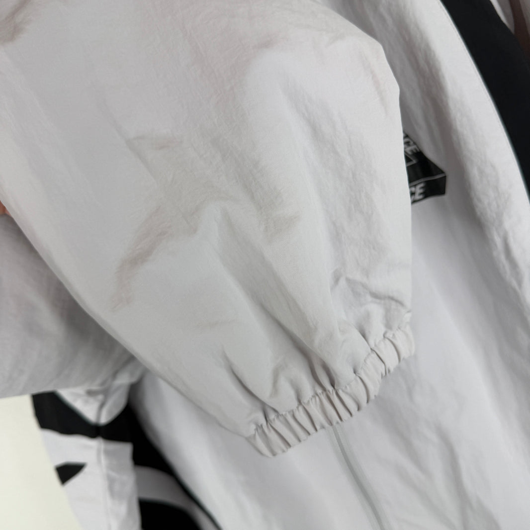 Palace Blk/White Hooded Track Jacket