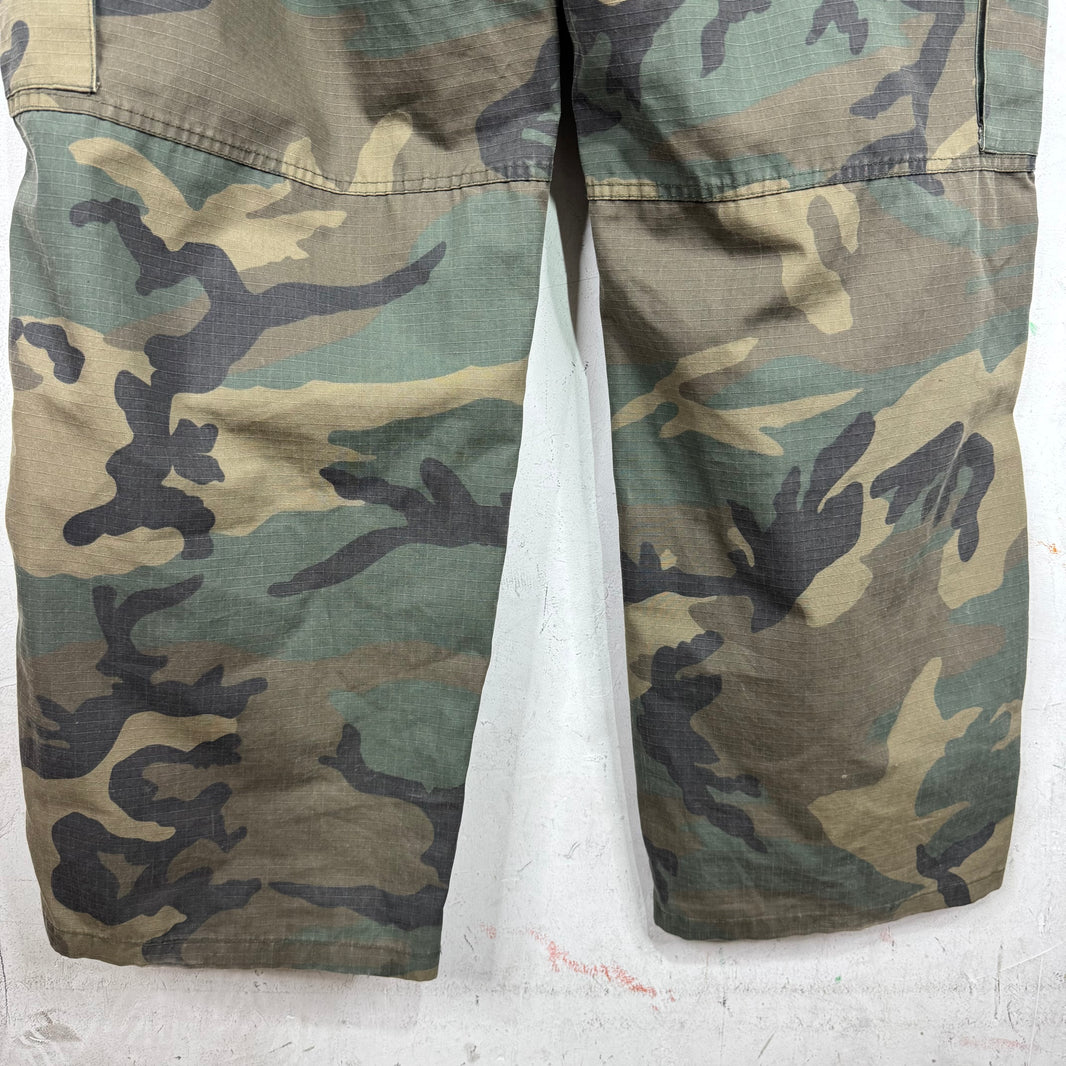 Project G/R Triple Layered Green Camo Cargo Pants