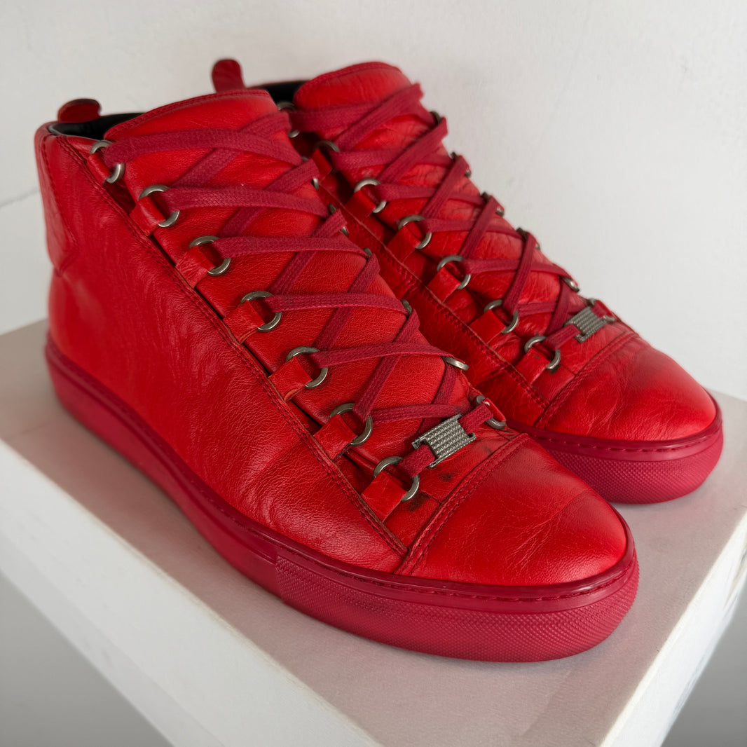 Balenciaga Arena Red Sneakers