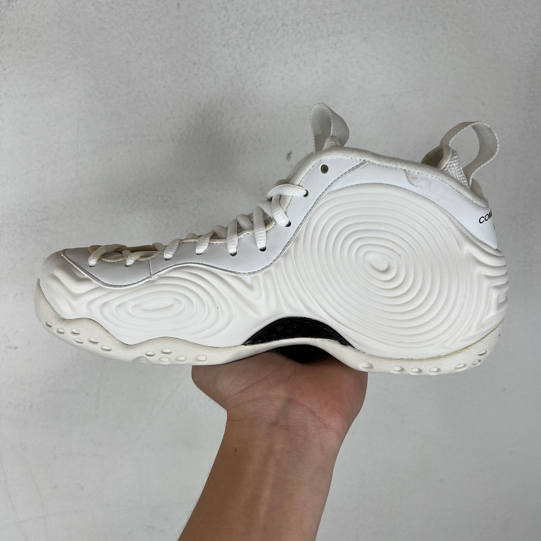 Nike CDG White Foamposite Sneakers