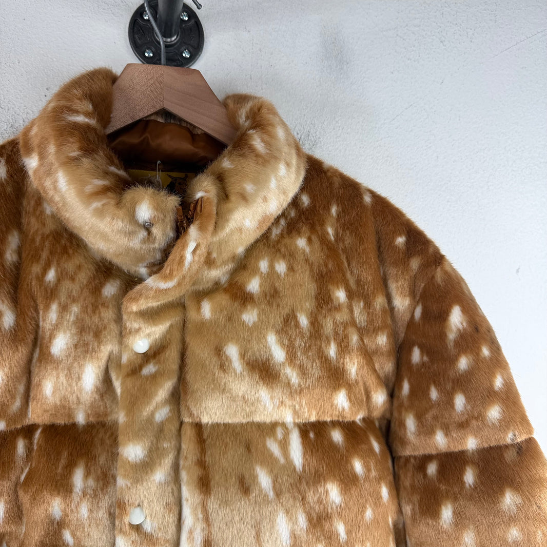 Golf Le Fleur Faux Fur Puffer Jacket