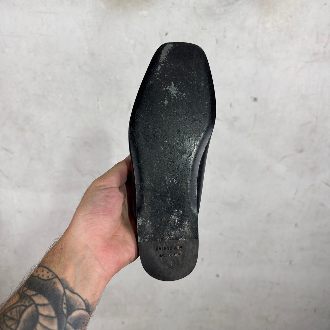 Balenciaga Cosy Logo Mules