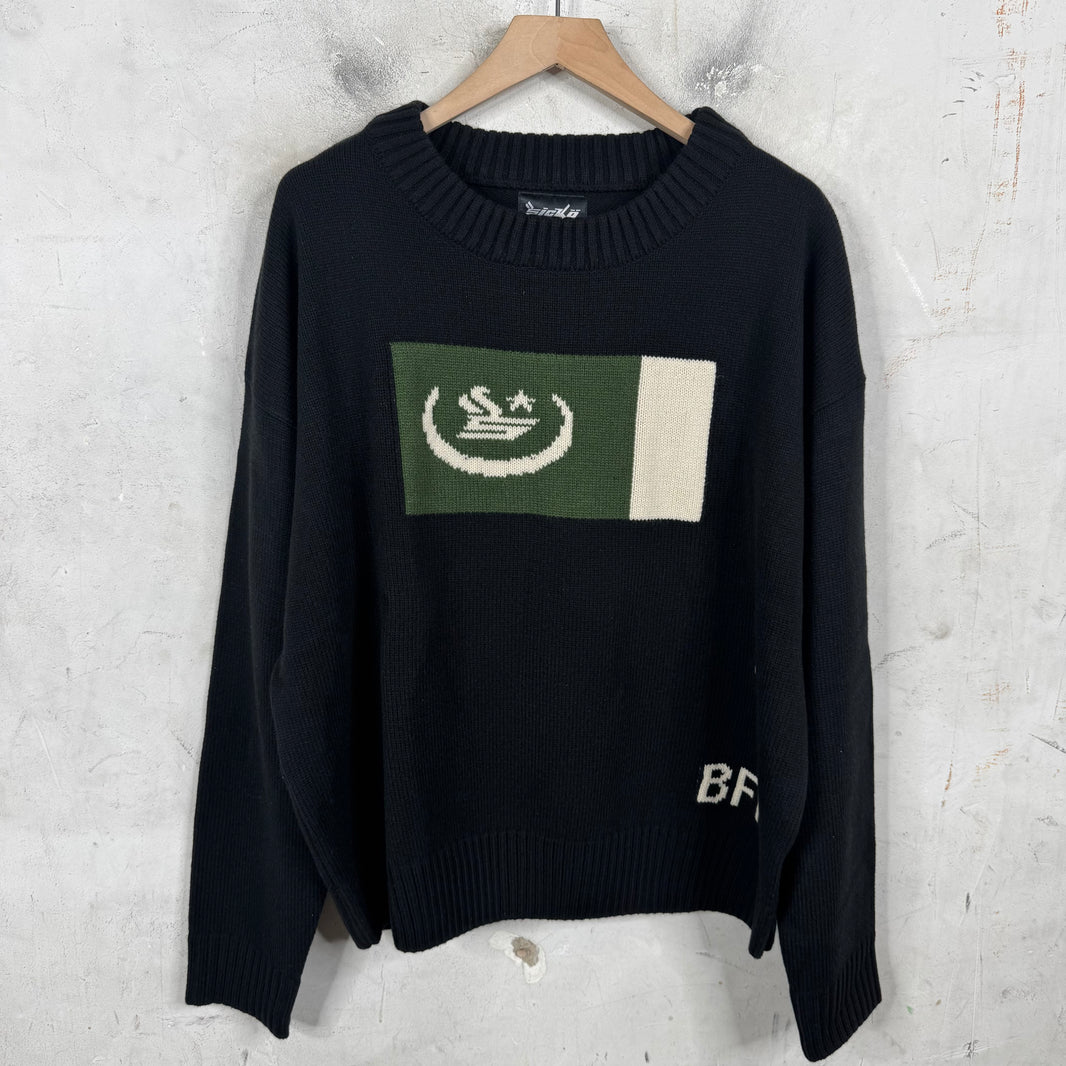 Sicko Pain Flag Knitted Sweater