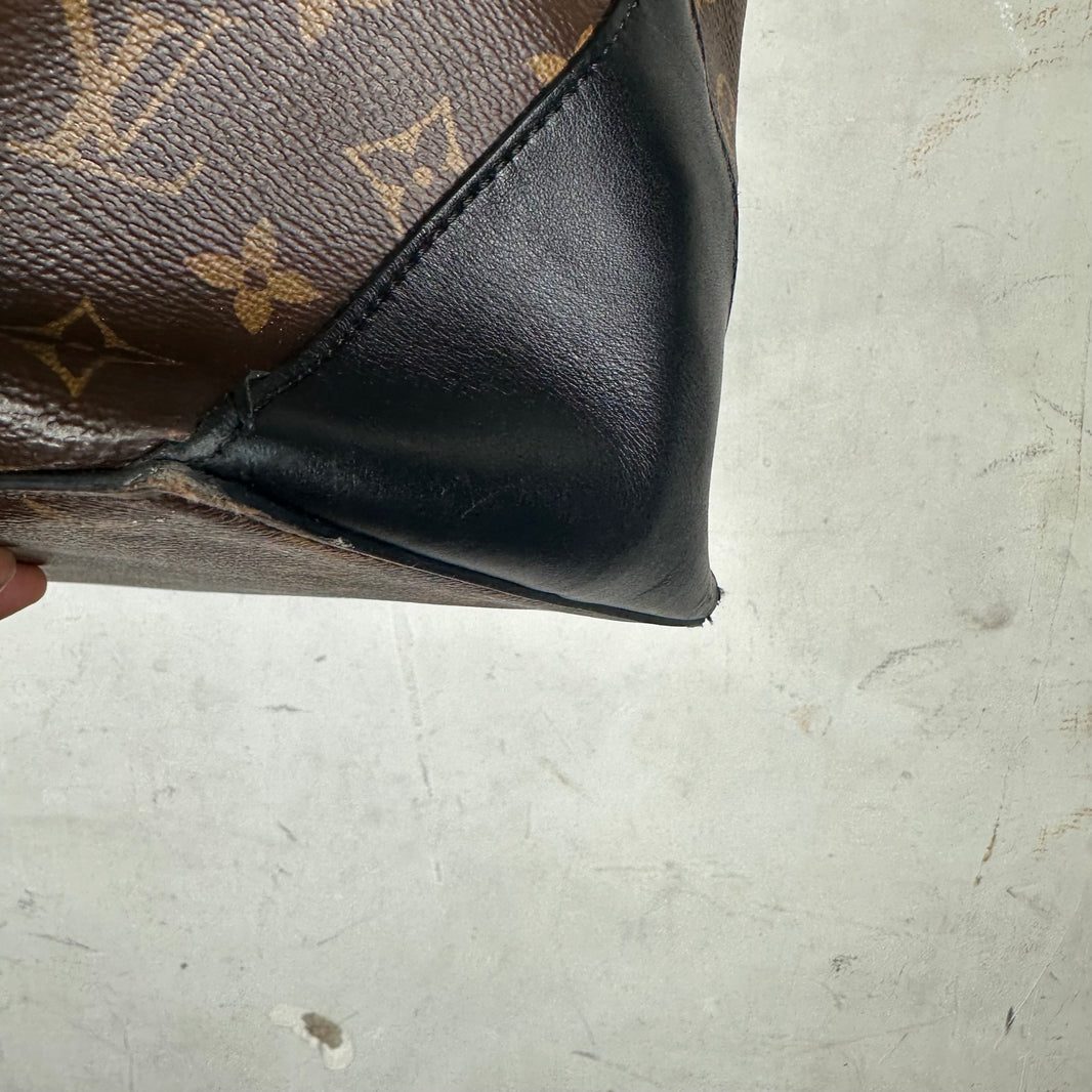 Louis Vuitton Monogram Black Tote Bag