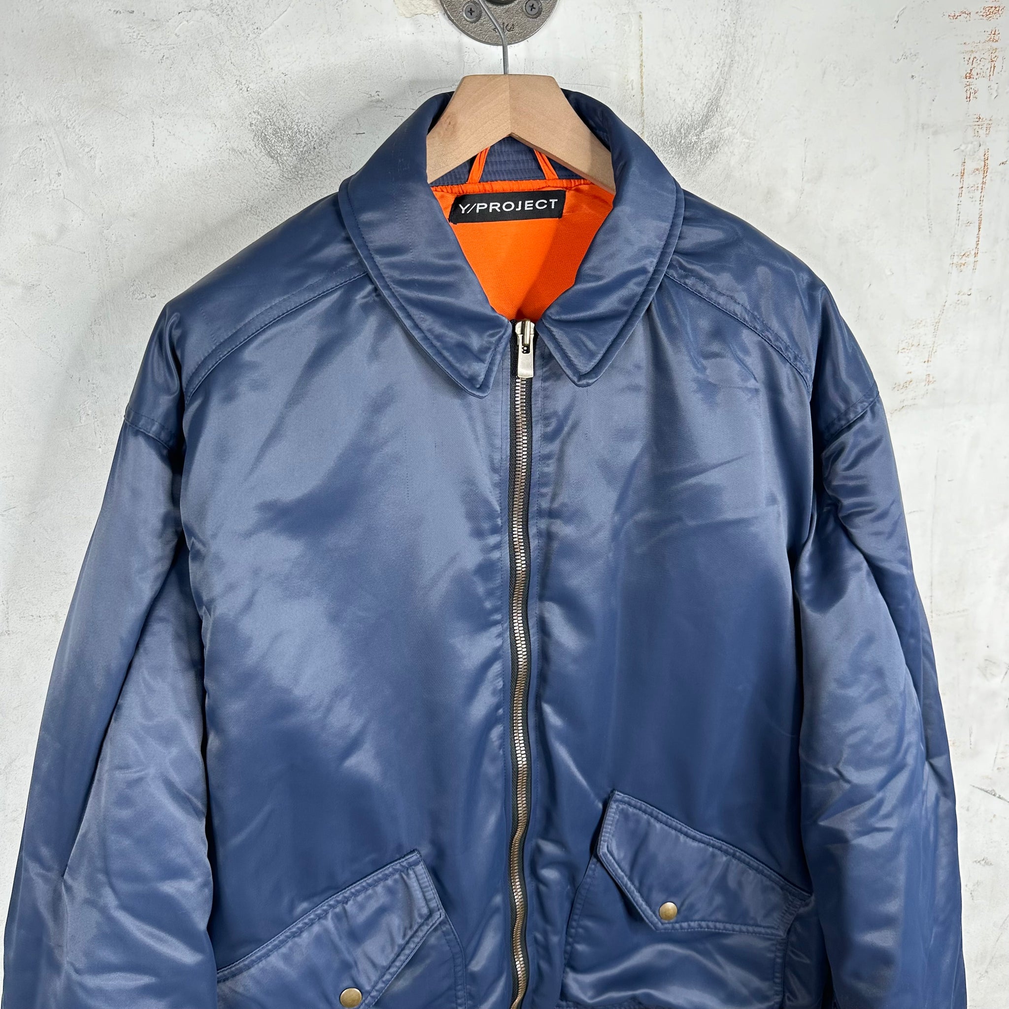 Y/Project Poly Hunchback Bomber Jacket