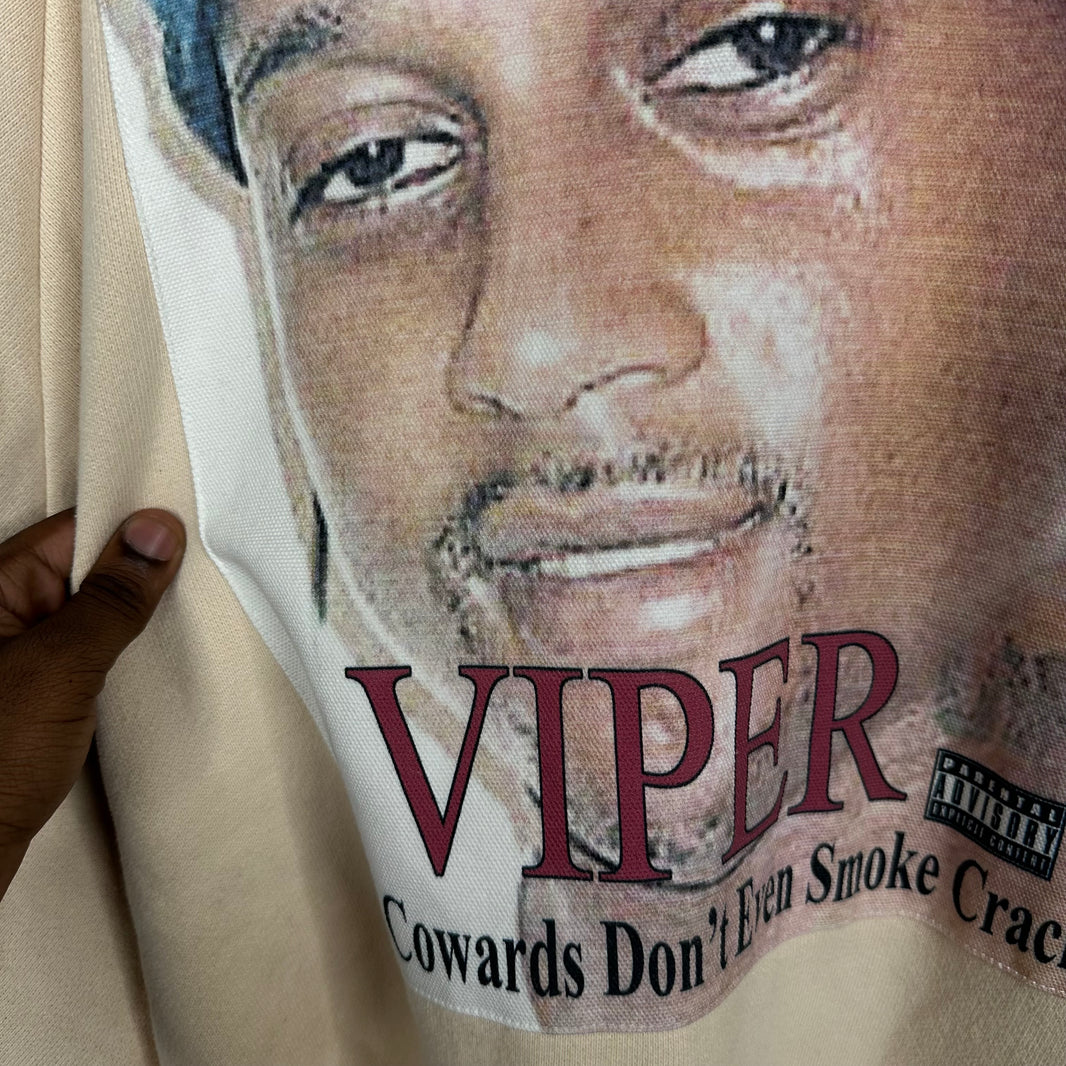Vetememes Viper Cream Hoodie