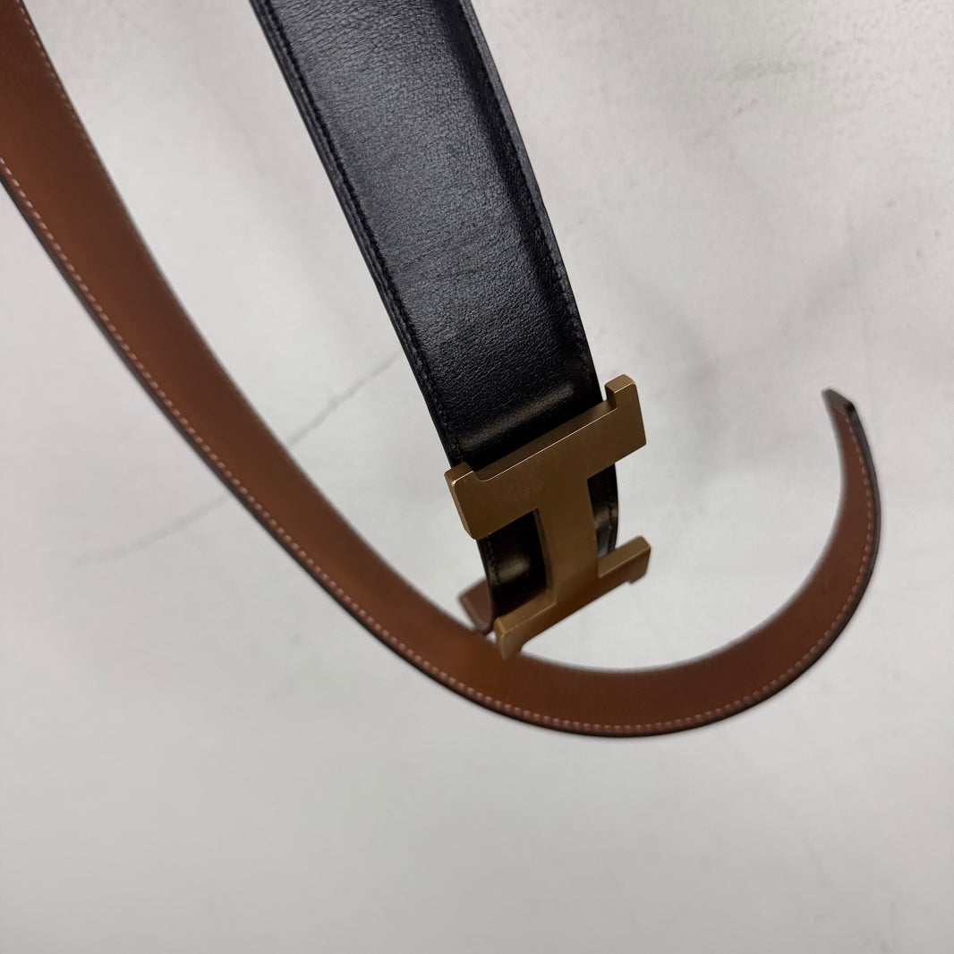 Hermes H Reversible Belt
