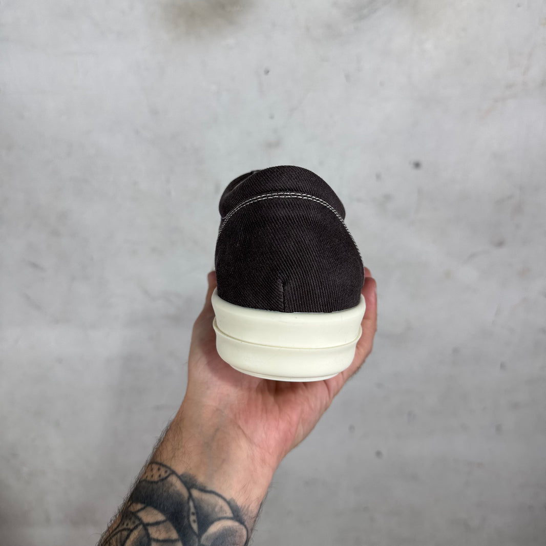 DRKSHDW Brown Canvas Vans