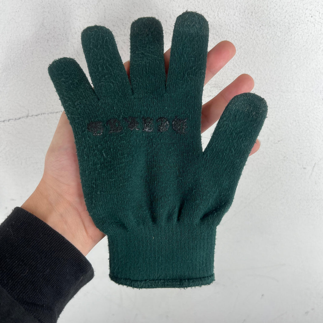 Chrome Hearts Green Work Gloves