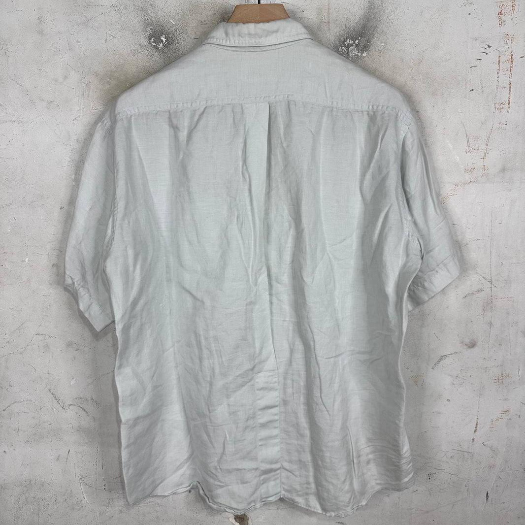 Issey Miyake Logo S/S Buttoned Shirt
