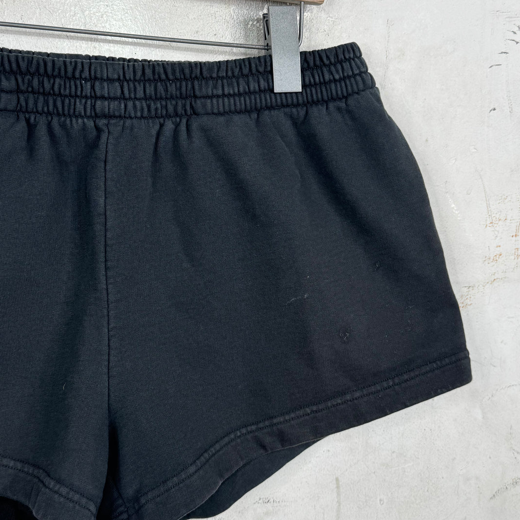 Balenciaga Black Short Sweatshorts