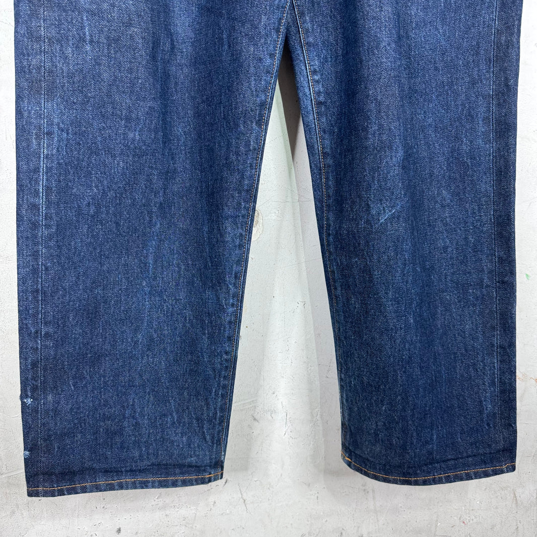 Supreme Thin Logo Raw Selvedge Jeans