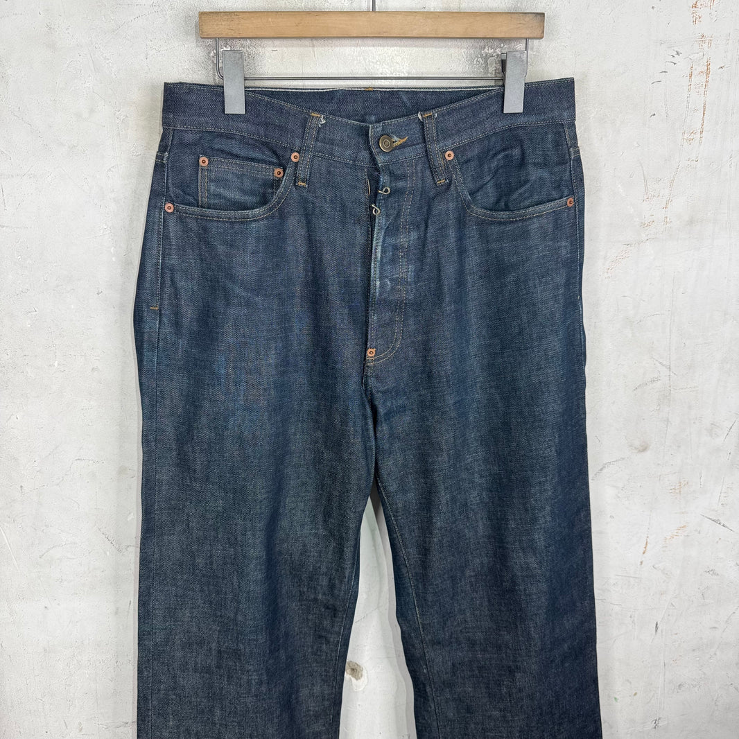 Margiela Coated Hem Selvedge Jeans