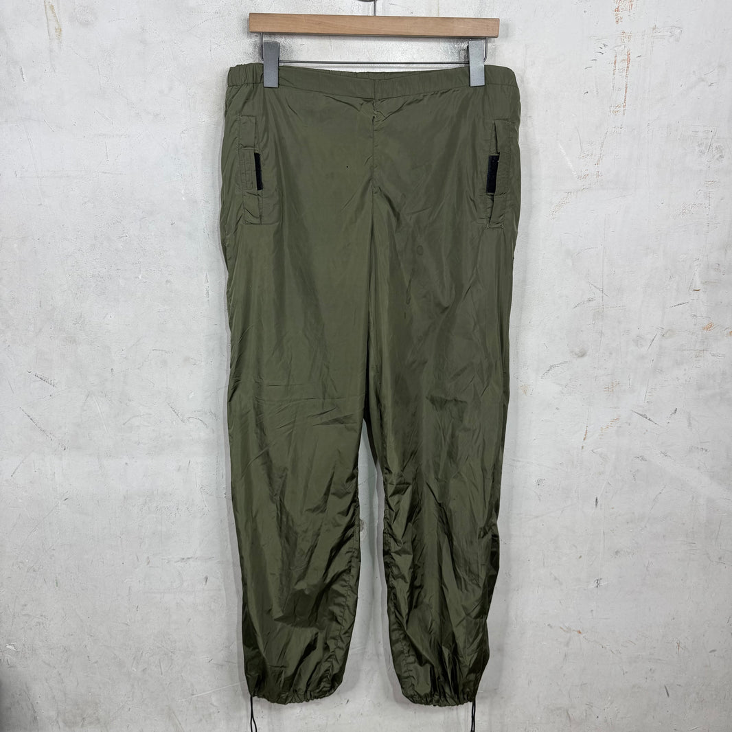 Prada Green Windbreaker Pants