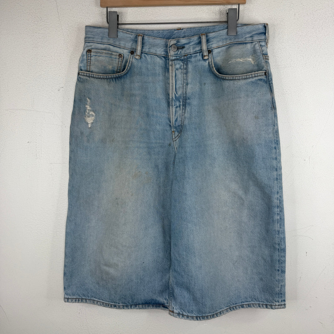 Acne Studios Long Jean Shorts
