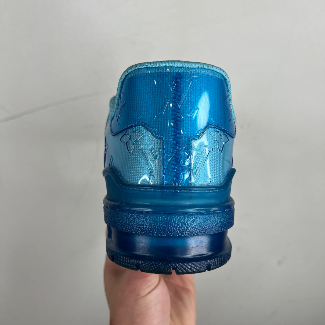 Louis Vuitton Blue Clear Trainer Lows