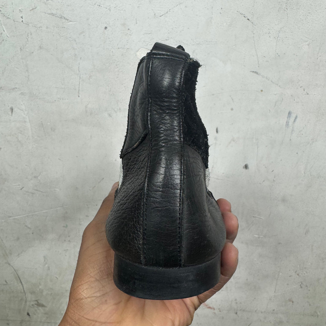 Comme Des Garçons Homme Plus Patchwork Chelsea Boots