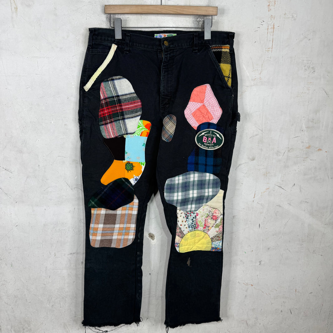 Better With Age Patchwork Carpenter Pants