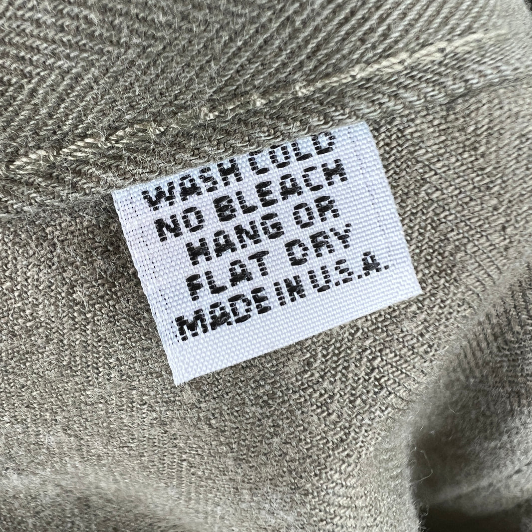 3Sixteen Olive Flower Stitch Pants