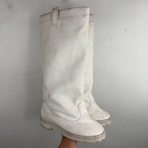 Anonymous Club White Shaft Boots