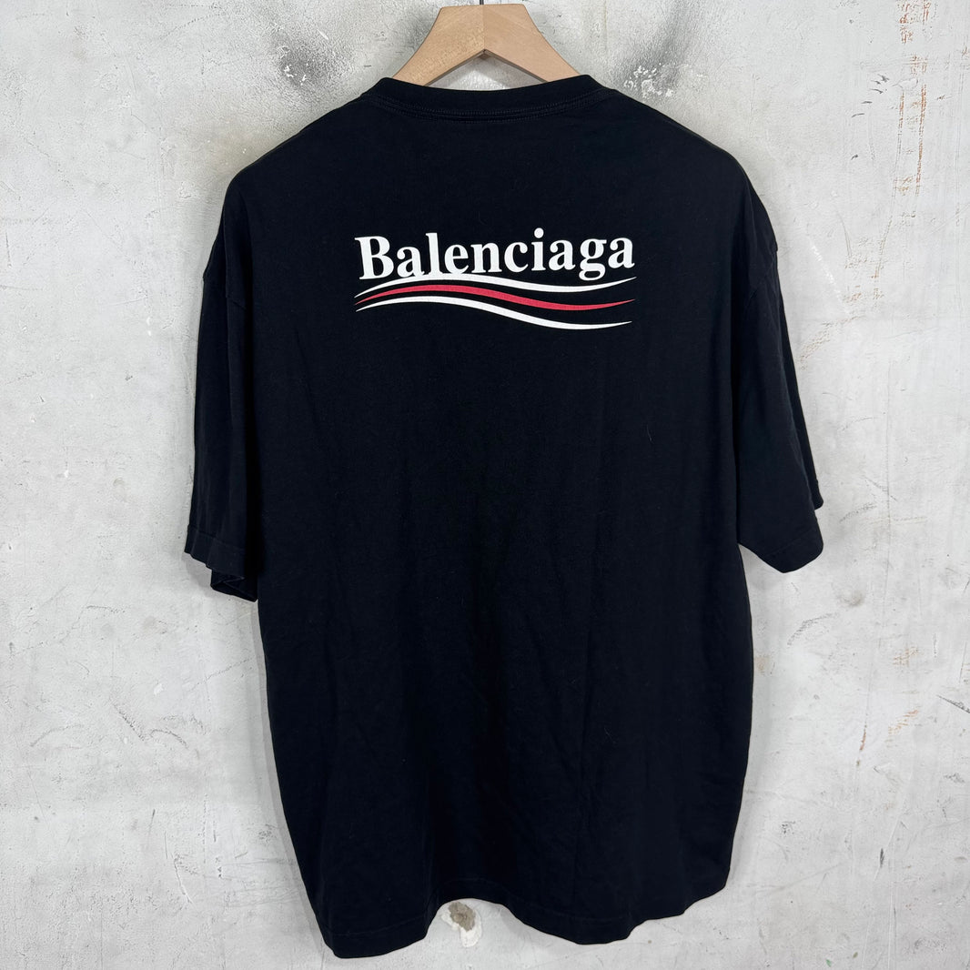 Balenciaga Black Campaign OG T-Shirt