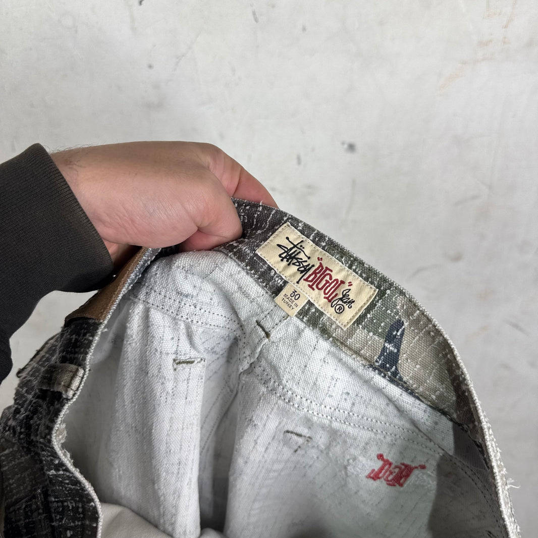 Stussy Camo Big Ol Needle Punch Jeans