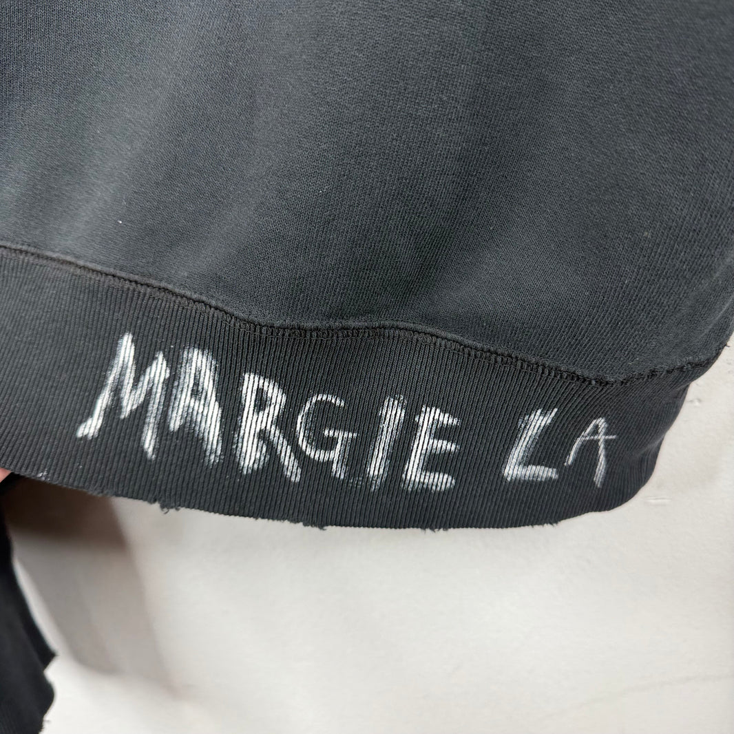 Margiela Paint Splatter Distressed Crewneck