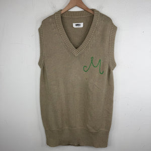 Margiela MM6 Green Knitted Oversized Vest