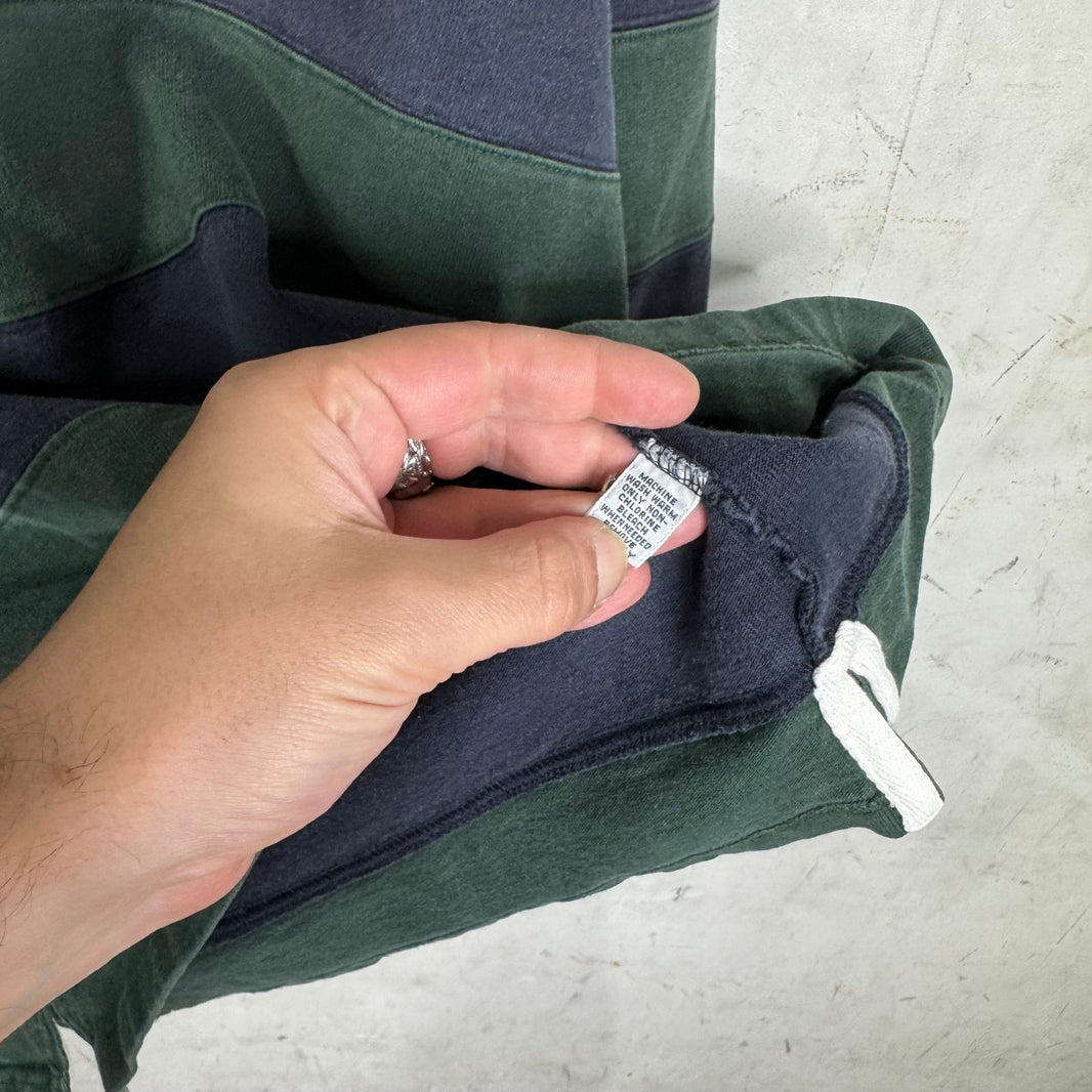 Ralph Lauren Green/Navy Striped Rugby