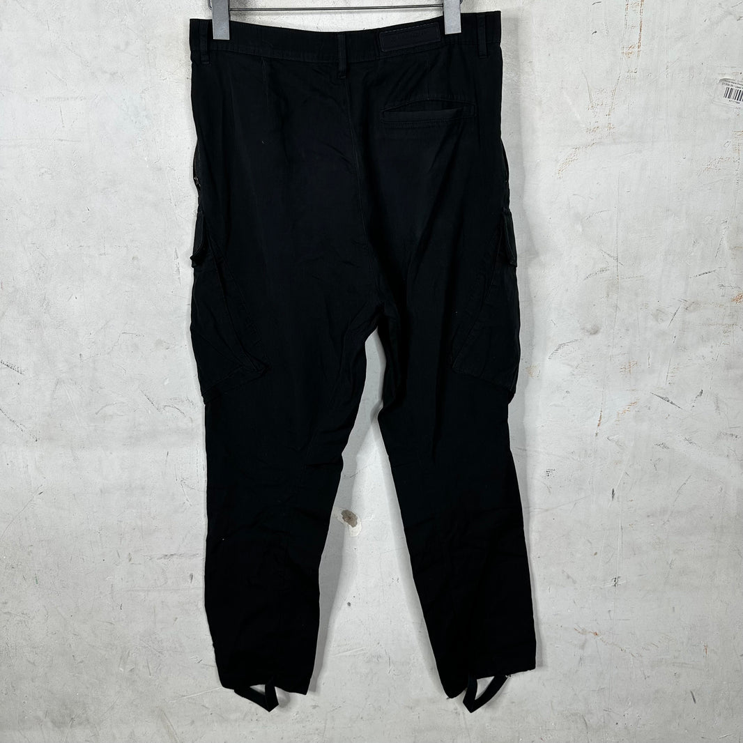 Givenchy Thin Black Cargo Pants