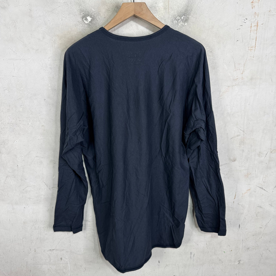 Issey Miyake Homme Plisse Navy L/S T-Shirt