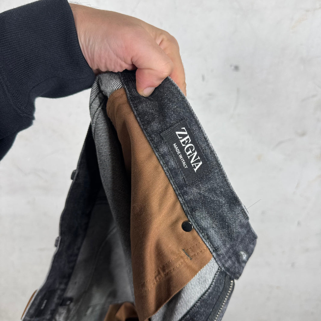 Zegna Charcoal Jeans