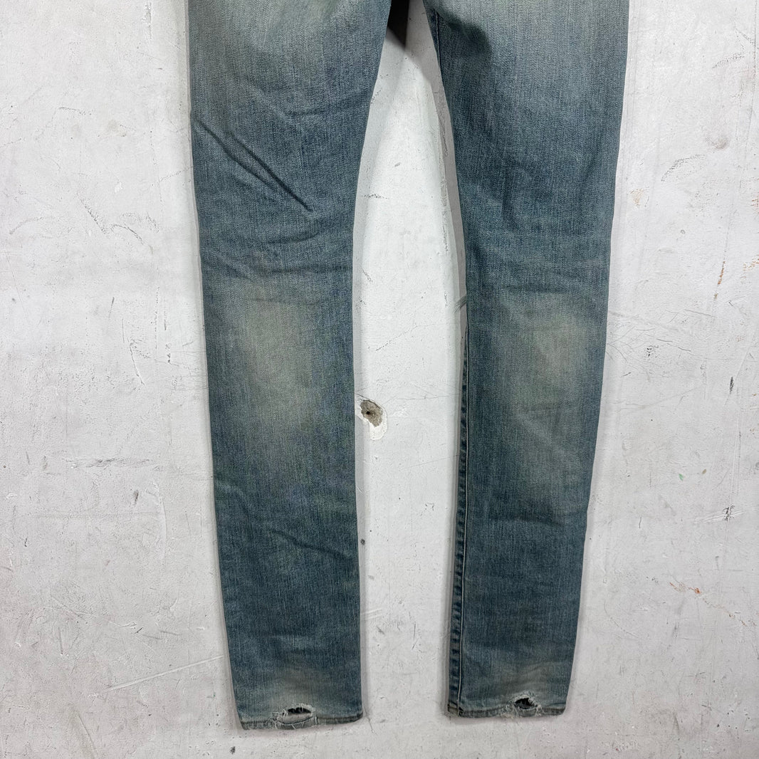 Saint Laurent D02 Crash Denim