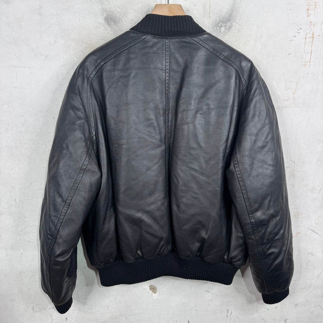 Gucci Tom Ford Leather Bomber Jacket