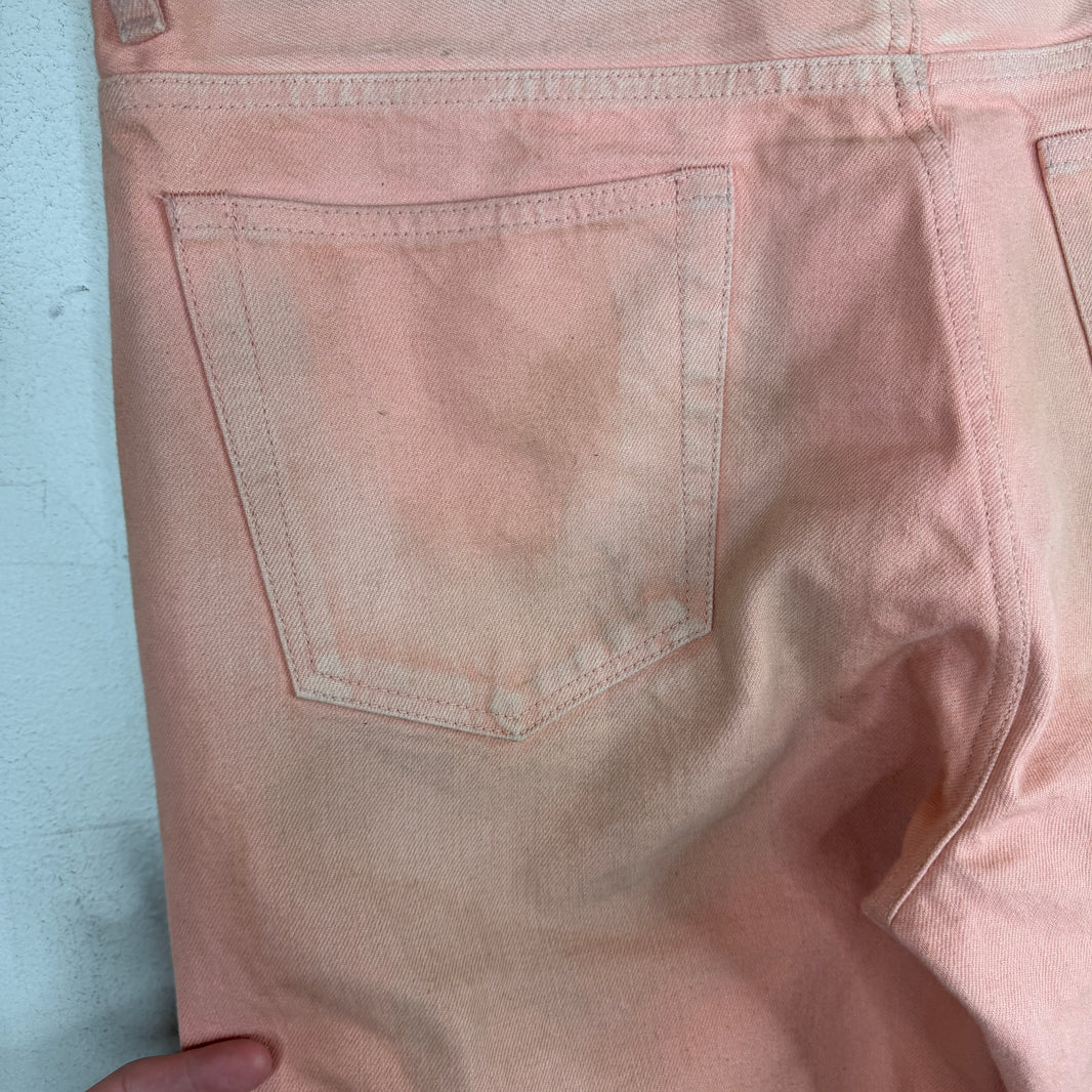 Supreme Pink Selvedge Star Jeans