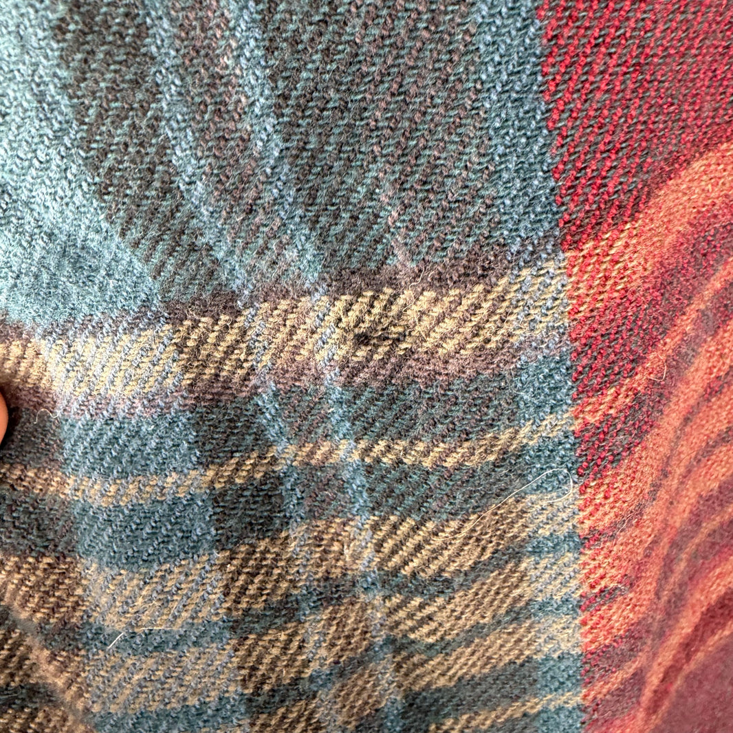 South2West8 Red/Blue Flannel Shirt