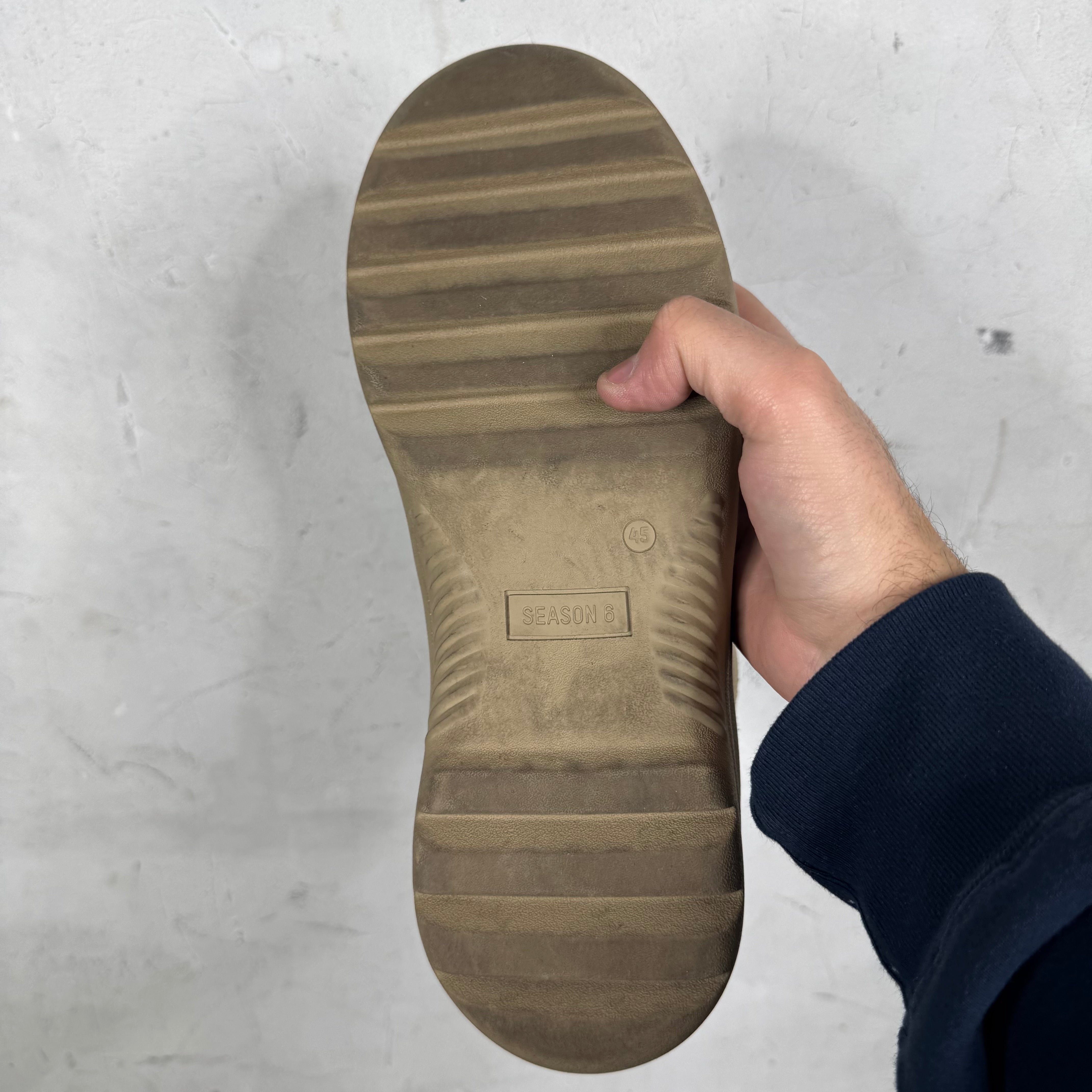 Yeezy Season 6 Tan Desert Boots – www.Lukes.store