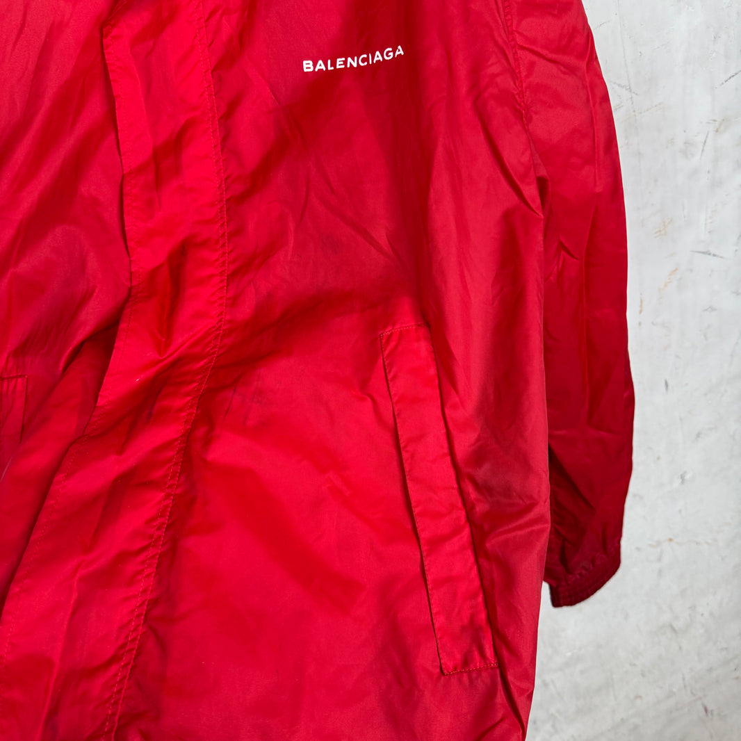 Balenciaga Smoked Logo Windbreaker Jacket