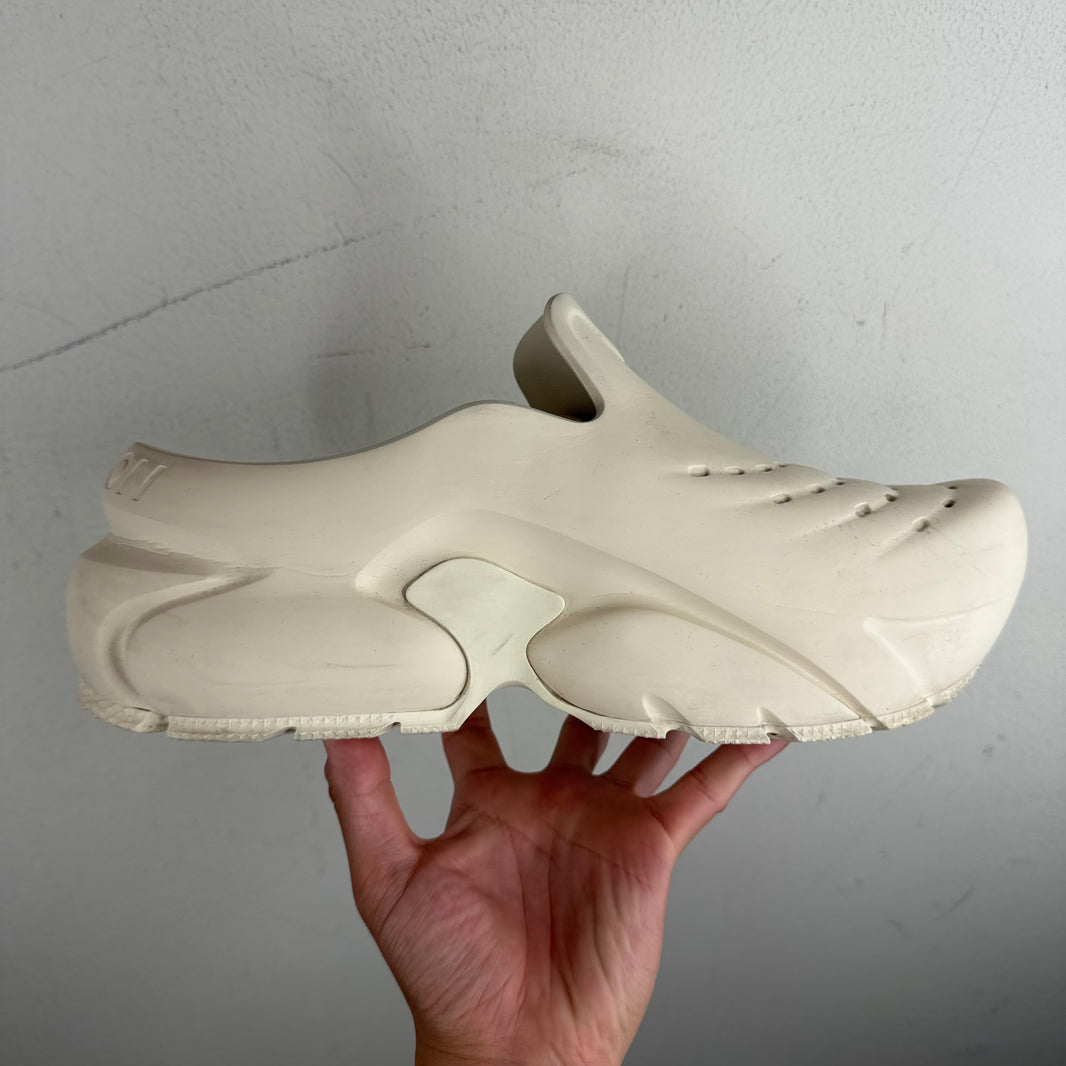 Louis Vuitton White Shark Mules
