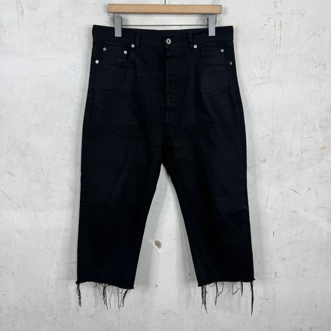 DRKSHDW Japanese Denim Cropped Bolan Bootcuts