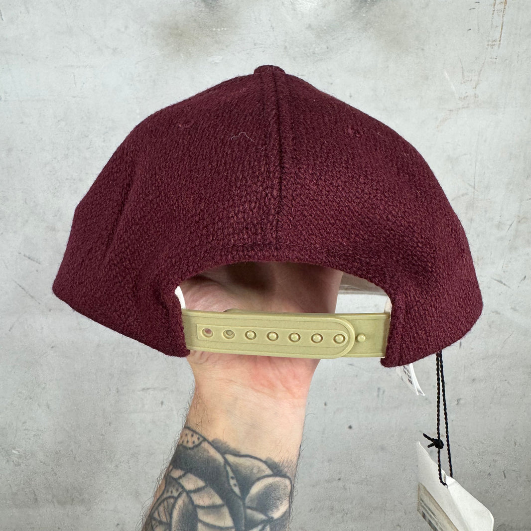 Celine Chenille "C" Wool Baseball Hat