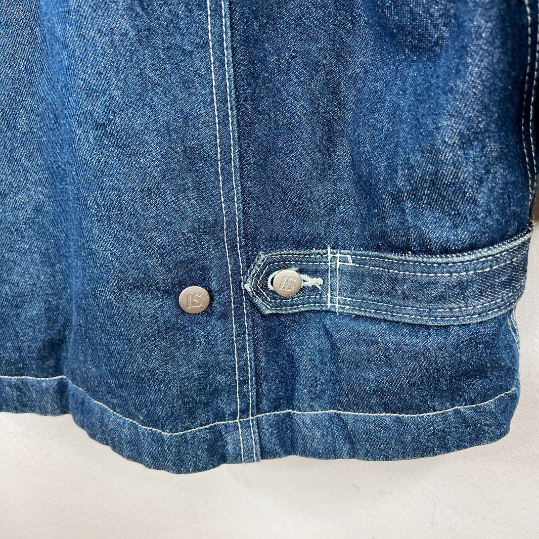 Issey Miyake Alien Hooded Denim Jacket