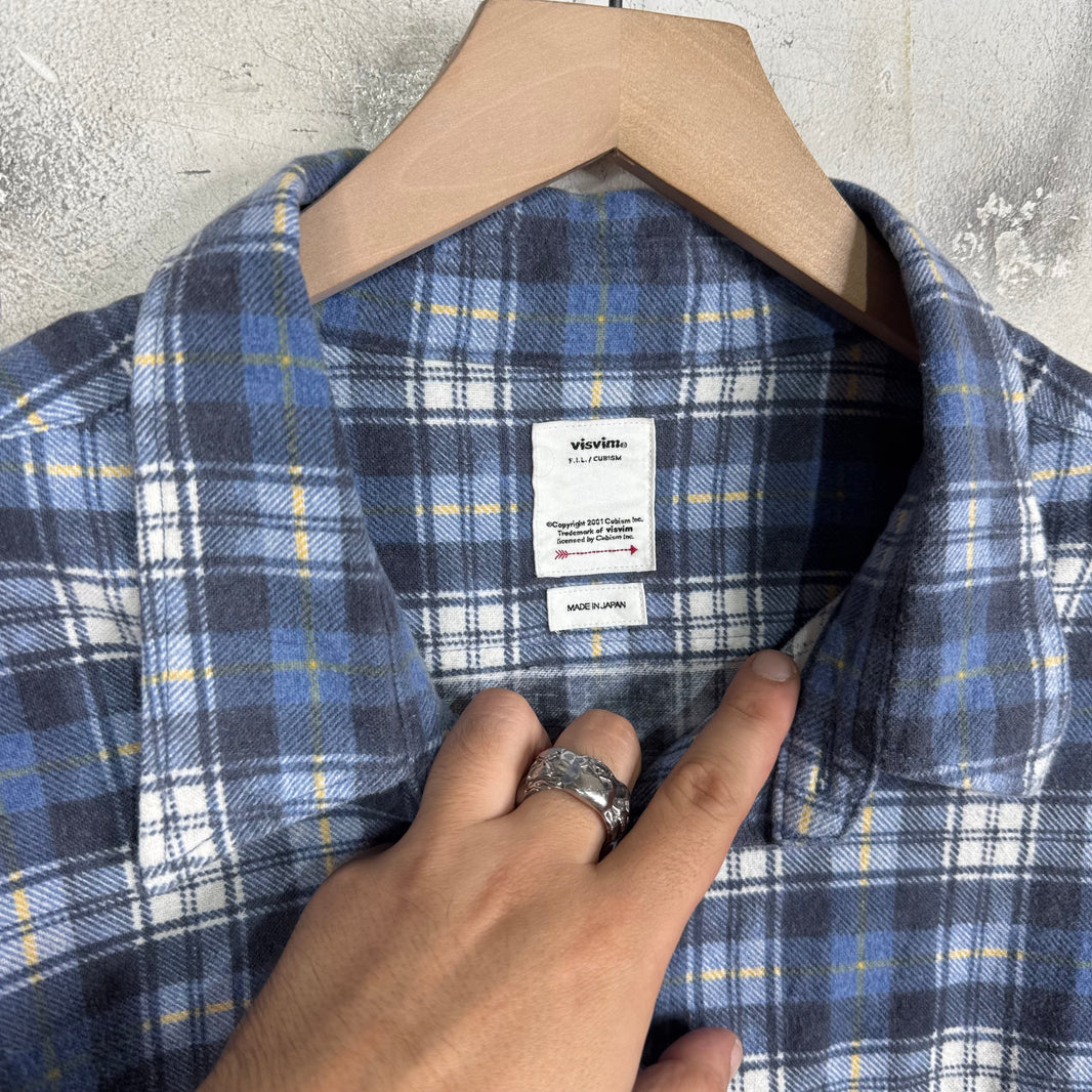 Visvim Blue Plaid Flannel