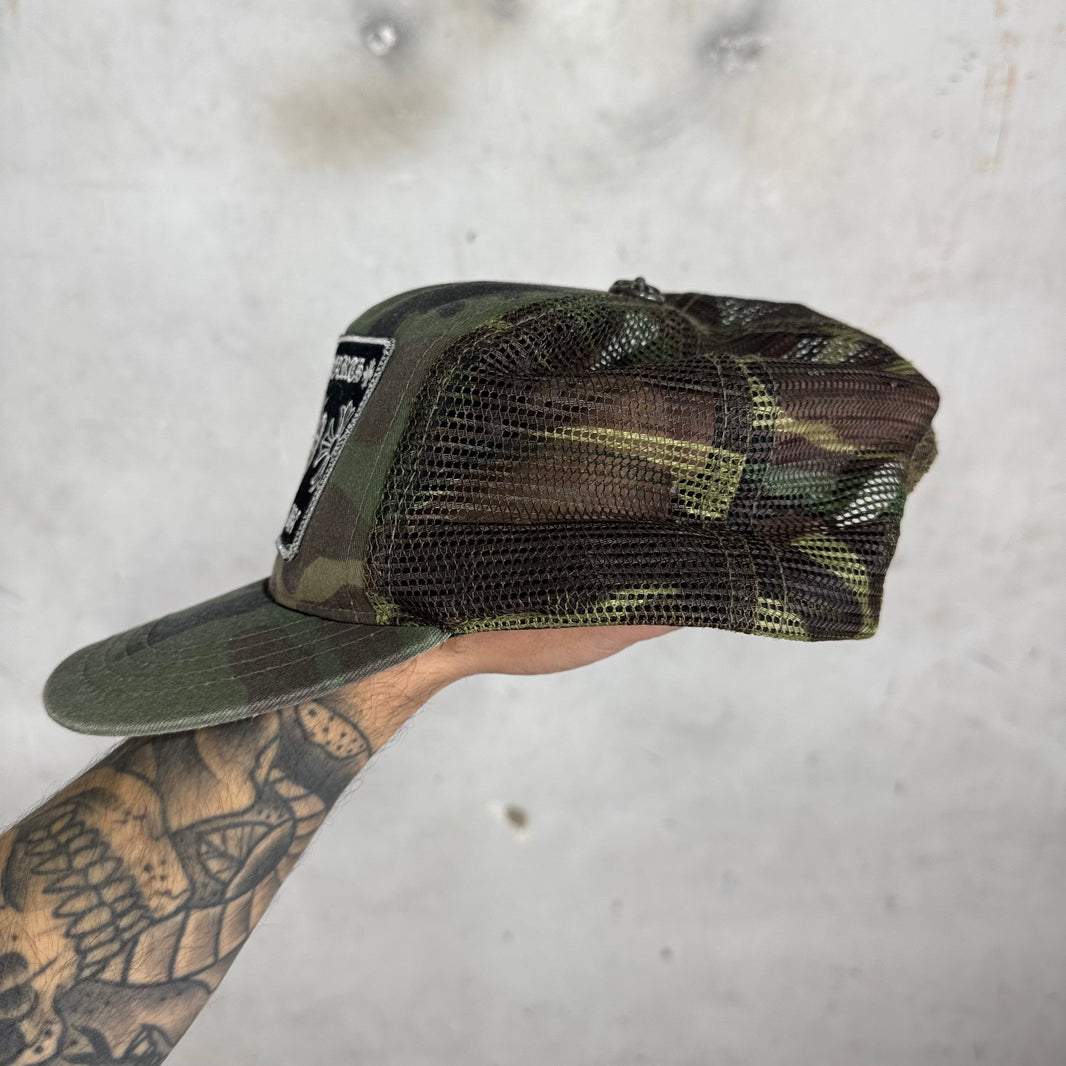 Chrome Hearts Vintage Camo Trucker Hat