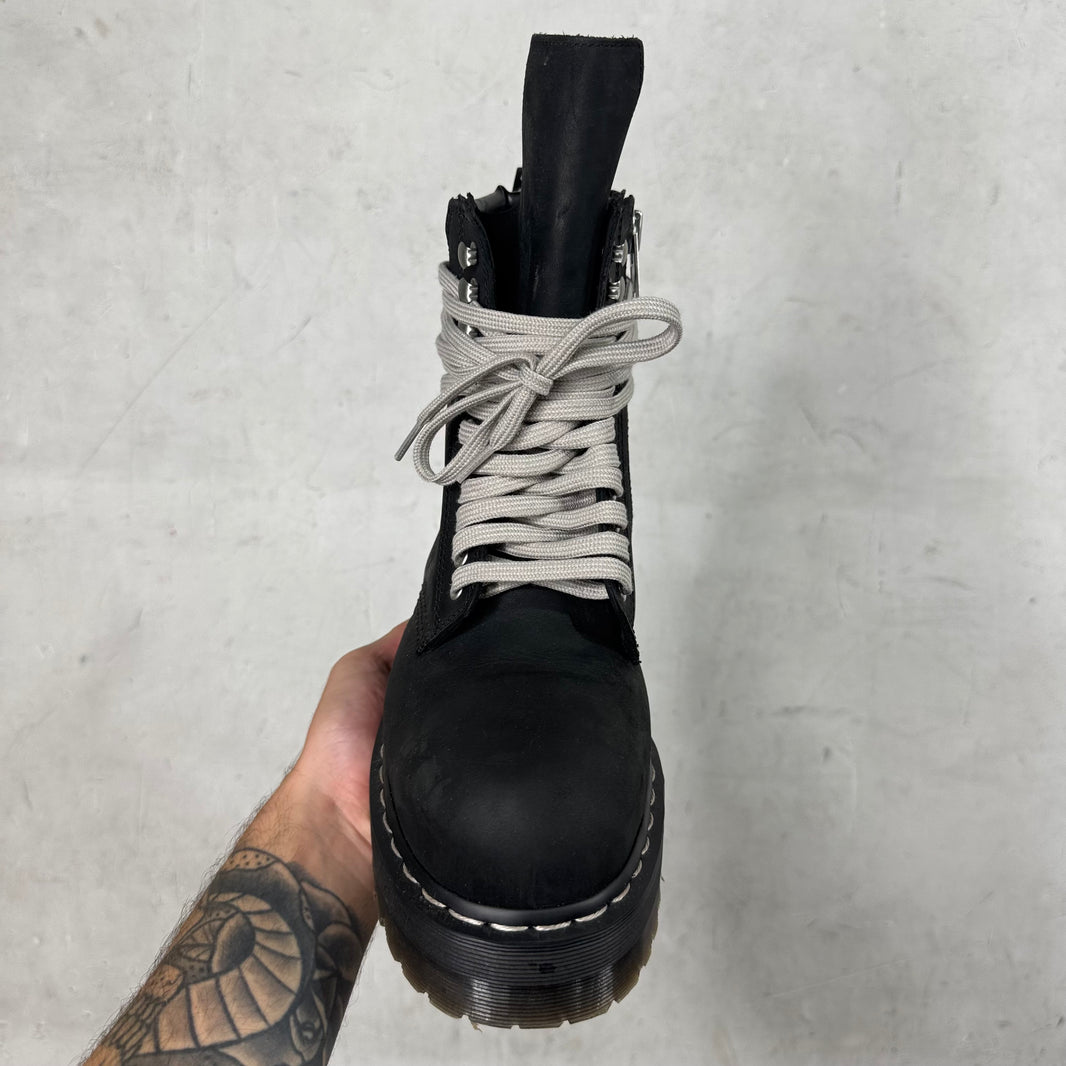Rick Owens x Doc Martens Steel Toe Boots