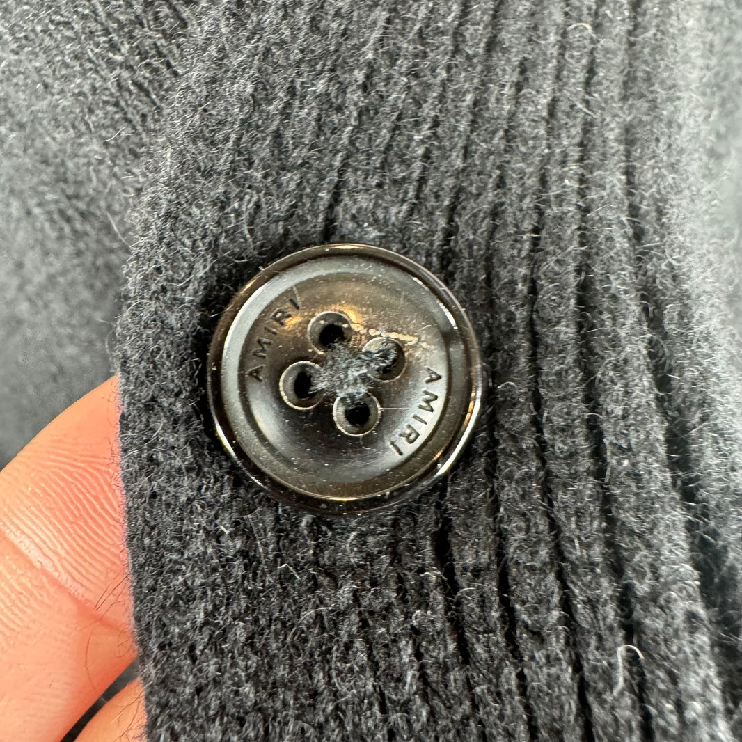 Amiri Black Cardigan